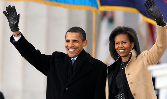 Tổng thống Barack Obama và vợ - Michelle Obama. Ảnh: Consequence of Sound.