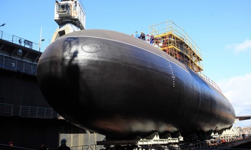 Một tàu ngầm của Nga tại xưởng đóng tàu. Ảnh: National Interest.