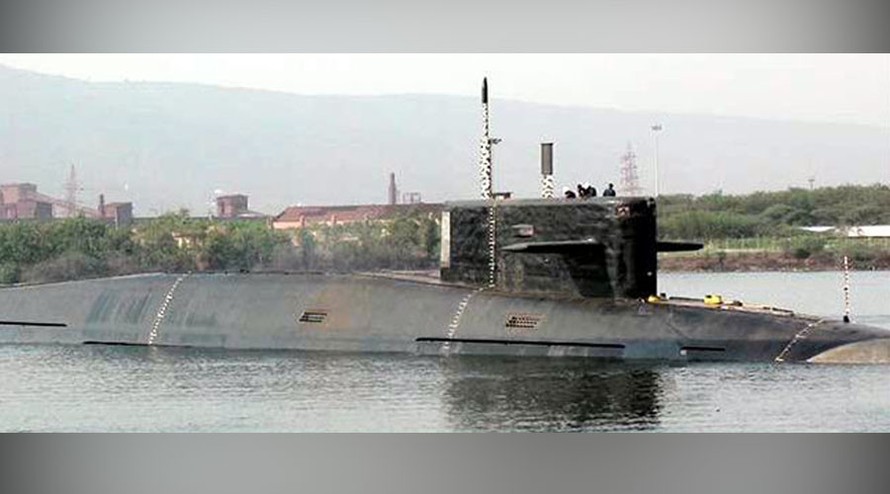 Tàu ngầm INS Arihant. Ảnh: Wikipedia.