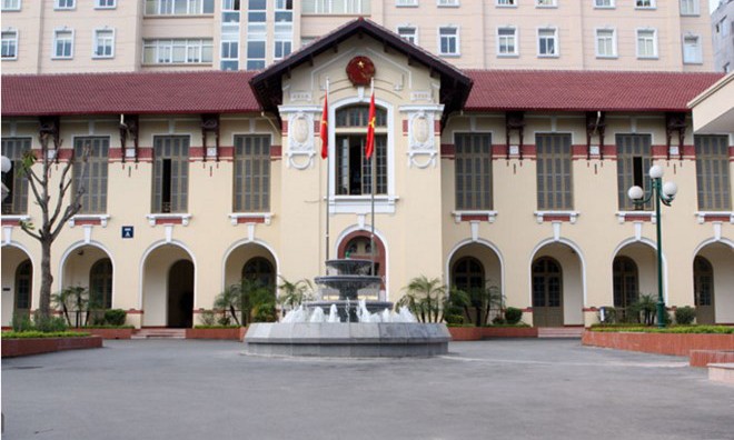 Trụ sở Bộ TT&TT ở 18 Nguyễn Du, Hà Nội.
