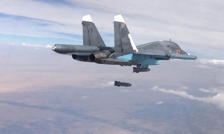 Máy bay chiến đấu Nga ở Syria. Ảnh: TASS.