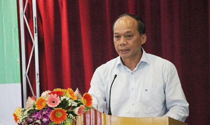 Thứ trưởng Vũ Văn Tám khẳng định sản phẩm muối trên thị trường hiện nay hoàn toàn an toàn. Ảnh: Nguyễn Dương/Dân Trí.