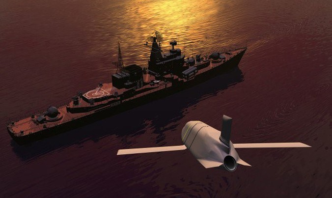 LRASM có thể tự động nhắm mục tiêu mà không cần sự can thiệp của tàu phóng. Ảnh đồ họa: Lockheed Martin.