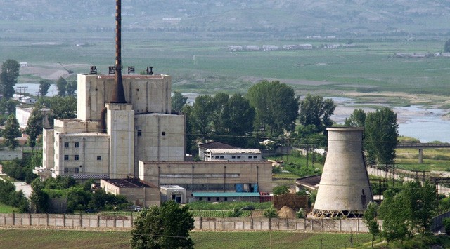 Cơ sở hạt nhân Yongbyon của Triều Tiên. Ảnh: Reuters.
