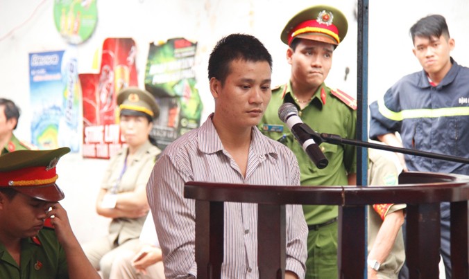 Giết vợ vì không được ân ái, Nguyễn Hoài Sơn nay lãnh án tù chung thân. Ảnh: Tân Châu.