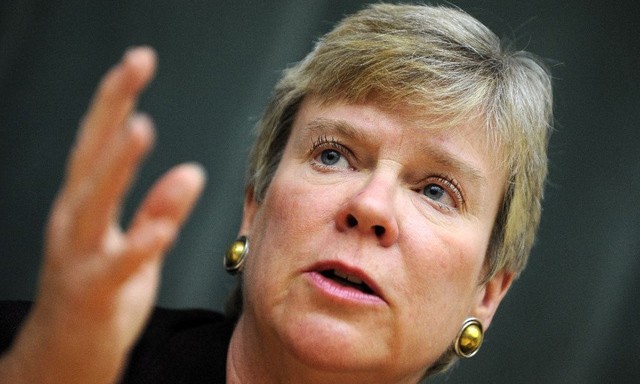 Bà Rose Gottemoeller sẽ trở thành nữ Phó tổng thư ký đầu tiên của NATO. Ảnh: AFP.