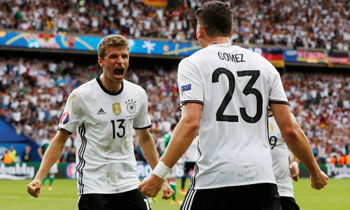 Muller tin rằng Đức sẽ sút tung lưới Italy ở trận tứ kết sắp tới. Ảnh: Reuters.