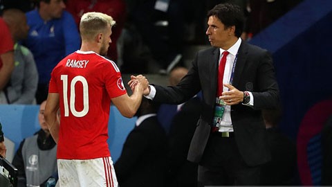 Vắng Ramsey, xứ Wales sẽ phải chơi thiên về thủ