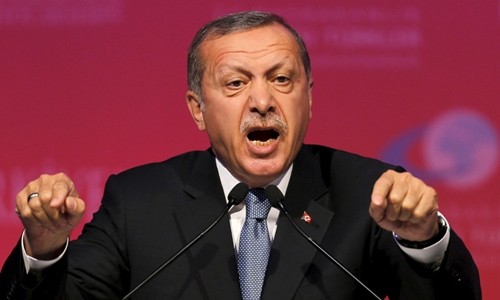 Tổng thống Thổ Nhĩ Kỳ Recep Erdogan. Ảnh: Reuters.