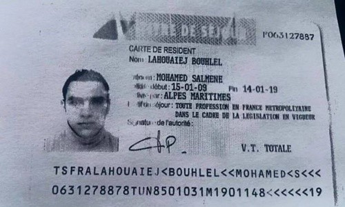 Mohamed Lahouaiej-Bouhlel, nghi phạm tấn công bằng xe tải ở thành phố Nice, Pháp, tối 14/7. Ảnh: Wenn.
