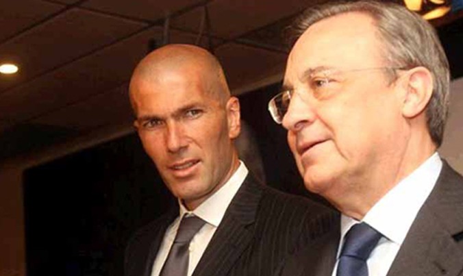 Zidane và Perez đã bắt đầu xuất hiện những vết nứt trong quan hệ. Ảnh: Reuters.