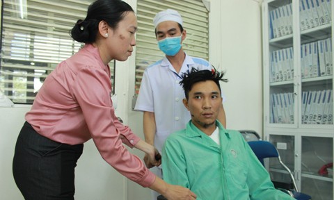 Anh Trịnh Minh Hoàng đã qua nguy kịch sau cuộc phẫu thuật.