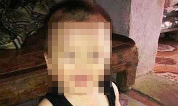 Hình ảnh cháu bé được cho là bị bắt cóc.