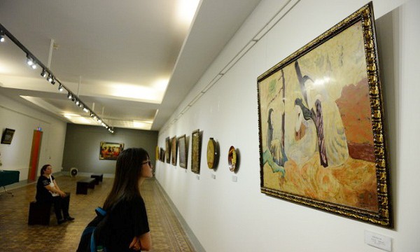 Triển lãm Những bức tranh từ châu Âu trở về tại Bảo tàng mỹ thuật TP.HCM (diễn ra từ 10-21/7) toàn bộ là tranh giả.