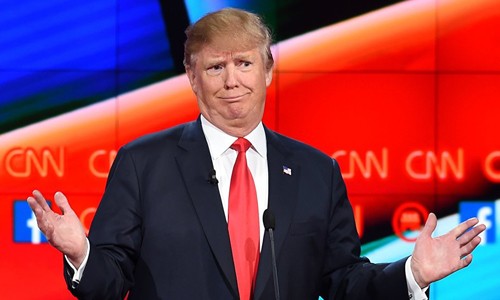 Ứng viên tổng thống Mỹ của đảng Cộng hòa Donald Trump. Ảnh: CNN.