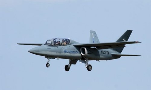 Máy bay cường kích Scorpion đáp ứng yêu cầu của Quân đội Mỹ về dòng máy bay hạng nhẹ, chi phí sử dụng rẻ và mang vũ khí tấn công chính xác.