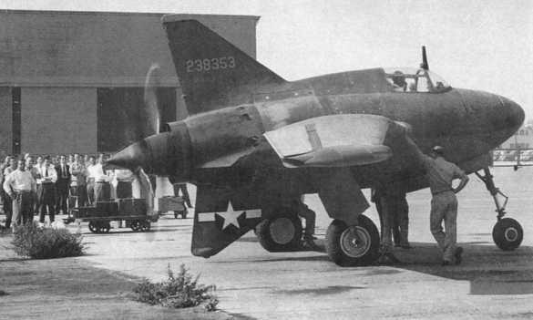 "Viên đạn đen" XP-56.