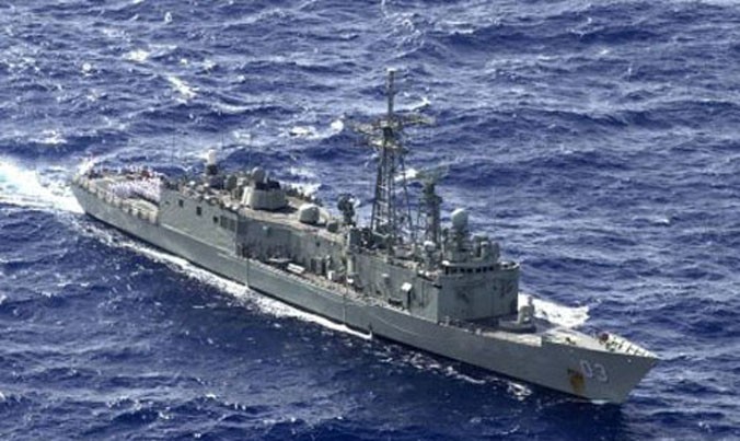 Australia từng để ngỏ khả năng đưa tàu vào tuần tra Biển Đông. Ảnh: RadioAustralia.