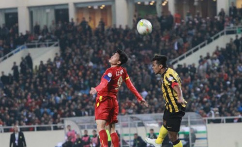 Tuyển Việt Nam có cơ hội báo thù trận thua Malaysia tại bán kết AFF Cup 2014. Ảnh: Lâm Thoả.