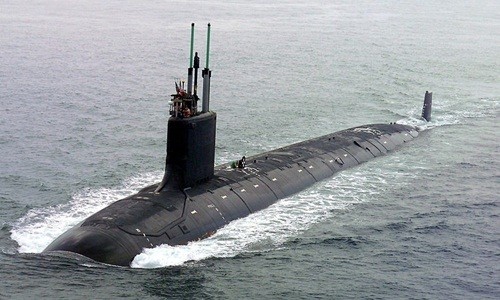 Tàu ngầm tấn công hạt nhân lớp Virginia của Hải quân Mỹ. Ảnh: US Navy.