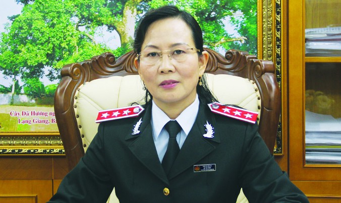 Bà Lê Thị Thủy.