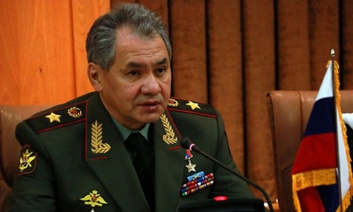 Bộ trưởng Quốc phòng Nga Sergei Shoigu. Ảnh: AFP.