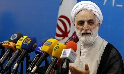 Ông Gholamhossein Mohseni Ejei, người phát ngôn cơ quan tư pháp Iran. Ảnh: AP.