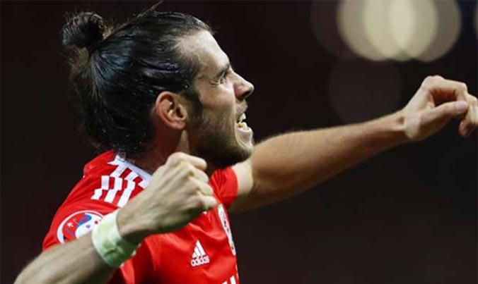 Bale đóng vai trò rất quan trọng với tuyển xứ Wales. Ảnh: Reuters.