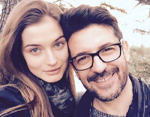 Doanh nhân Gianluca Cervara và vợ, Hoa hậu Hoàn vũ Ukraine Anna Zaiachkivska. Ảnh: Facebook.