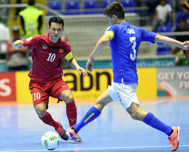 Đội tuyển futsal Việt Nam sẽ gặp Nga hoặc Bồ Đào Nha ở vòng 1/8.