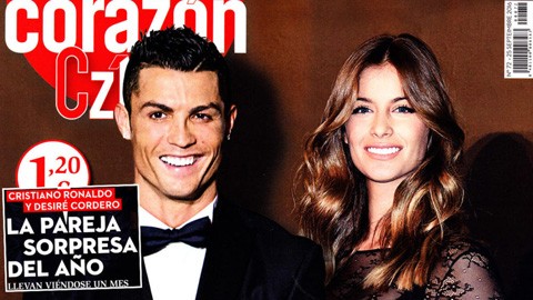 Trong ấn phẩm mới nhất mà tạp chí nổi tiếng của Tây Ban Nha, Corazon Czn tiết lộ, Ronaldo và Desire Cordero đã bắt đầu có tình cảm được hơn 1 tháng qua.
