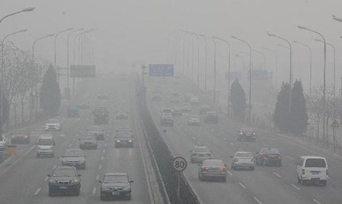 Ô nhiễm không khí ở Trung Quốc. 