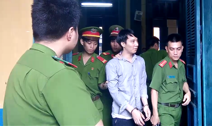 9X Nguyễn Thanh Hải nhận án phúc thẩm tử hình. Ảnh: Tân Châu.