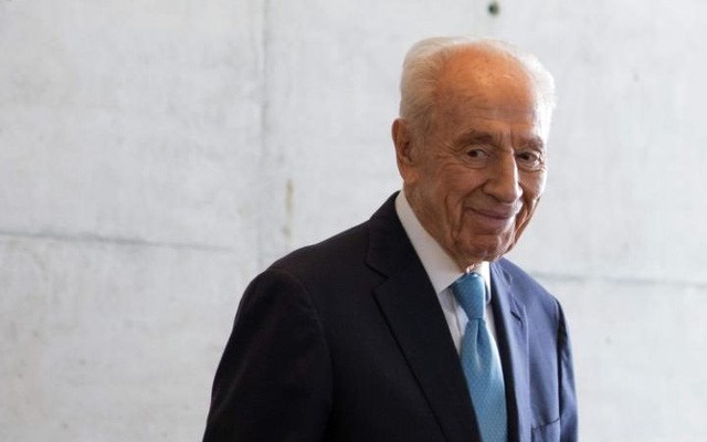Cố Tổng thống Israel Shimon Peres. Ảnh: AFP.