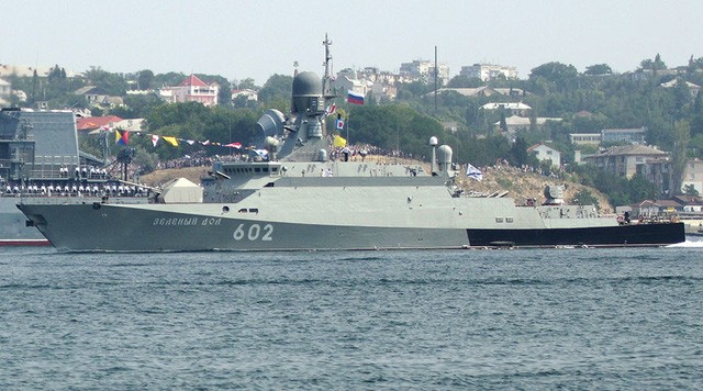 Tàu Zelyony Dol của Hải quân Nga. Ảnh: RT.