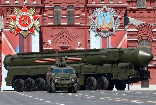 RS-24 Yars, tên lửa đạn đạo liên lục địa nguy hiểm nhất của Nga. Ảnh: Reuters.