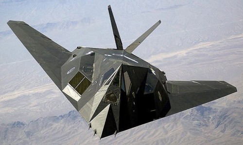 Máy bay tàng hình F-117 của không quân Mỹ. Ảnh: USAF.