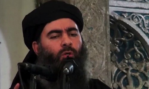 Thủ lĩnh tối cao IS Abu Bakr al-Baghdadi. Ảnh: AFP.