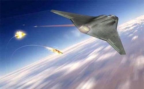 Hình ảnh về thiết kế của máy bay chiến đấu thế hệ thứ 6 của Mỹ. Ảnh: DefenseTalk. 