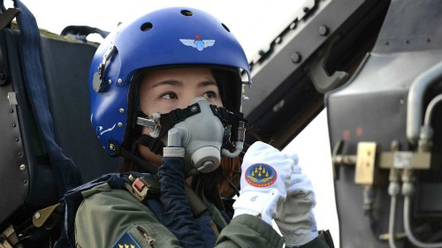 Nữ phi công Trung Quốc Yu Xu. Ảnh: SCMP.
