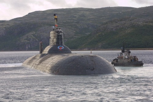 Một tàu ngầm lớp Akula. Ảnh: Radikal.ru.