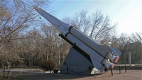 Một bệ phóng tên lửa chống tên lửa đạn đạo trong hệ thống A-35. Ảnh: Russian Internet.