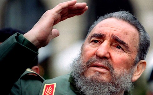 Lãnh tụ Fidel Castro.