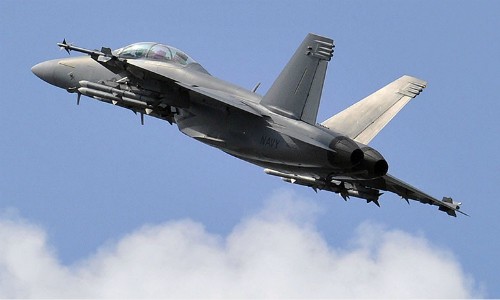 Máy bay F/A-18 Hornet. Ảnh: Reuters.