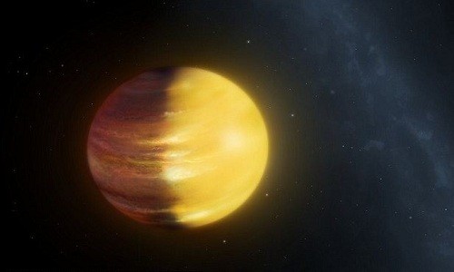 Hành tinh HAT-P-7b ở cách Trái Đất 1.048 năm ánh sáng. Ảnh: Đại học Warwick.
