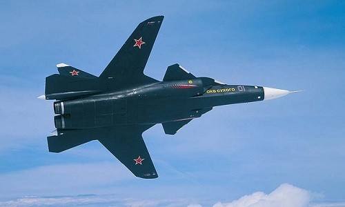 Một chiếc Su-47 Berkut của Nga. Ảnh: Aviations militaires.