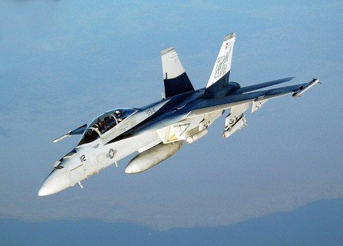 F/A-18E/F Super Hornet có thể là lựa chọn thay thế F-35. Ảnh: Wikipedia.