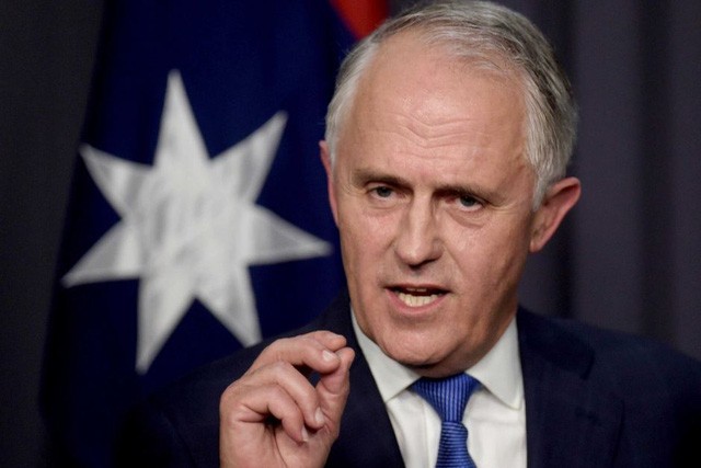 Thủ tướng Australia Malcolm Turnbull. Ảnh: AFP.