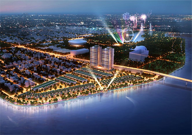Phối cảnh của dự án Elysia Complex City.