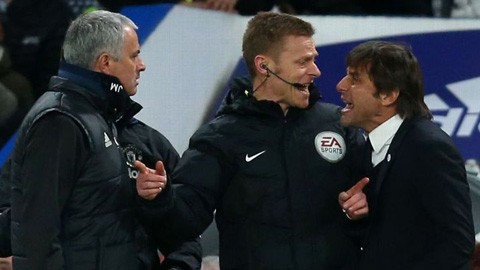 Thua Chelsea, HLV Mourinho mỉa mai trọng tài